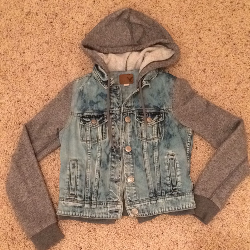 American eagle distressed jacket